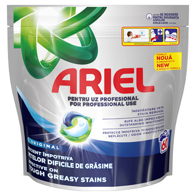 ARIEL Professional Original 60 Capsule Detergent Rufe