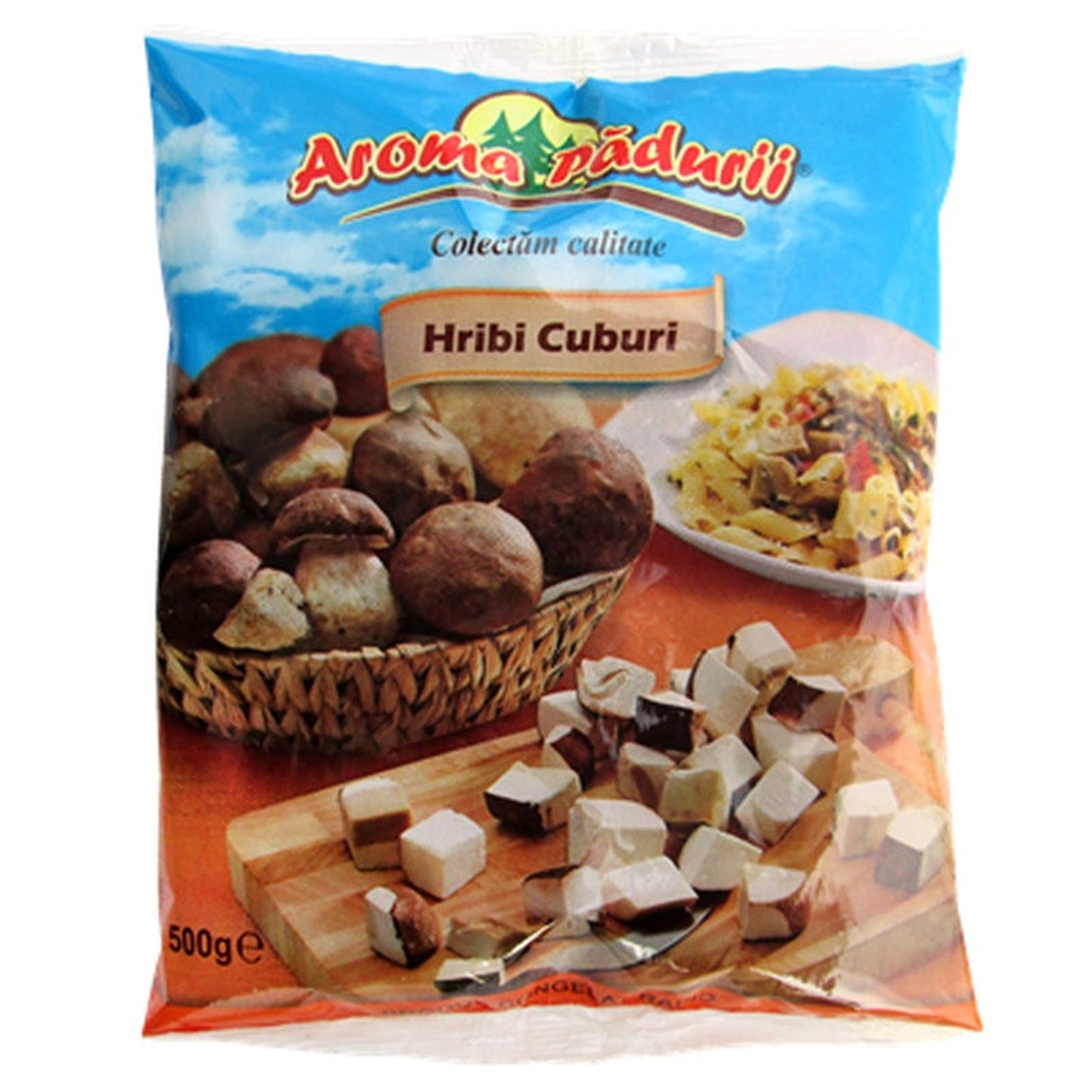 AROMA PADURII Hribi cuburi 500 g ❄