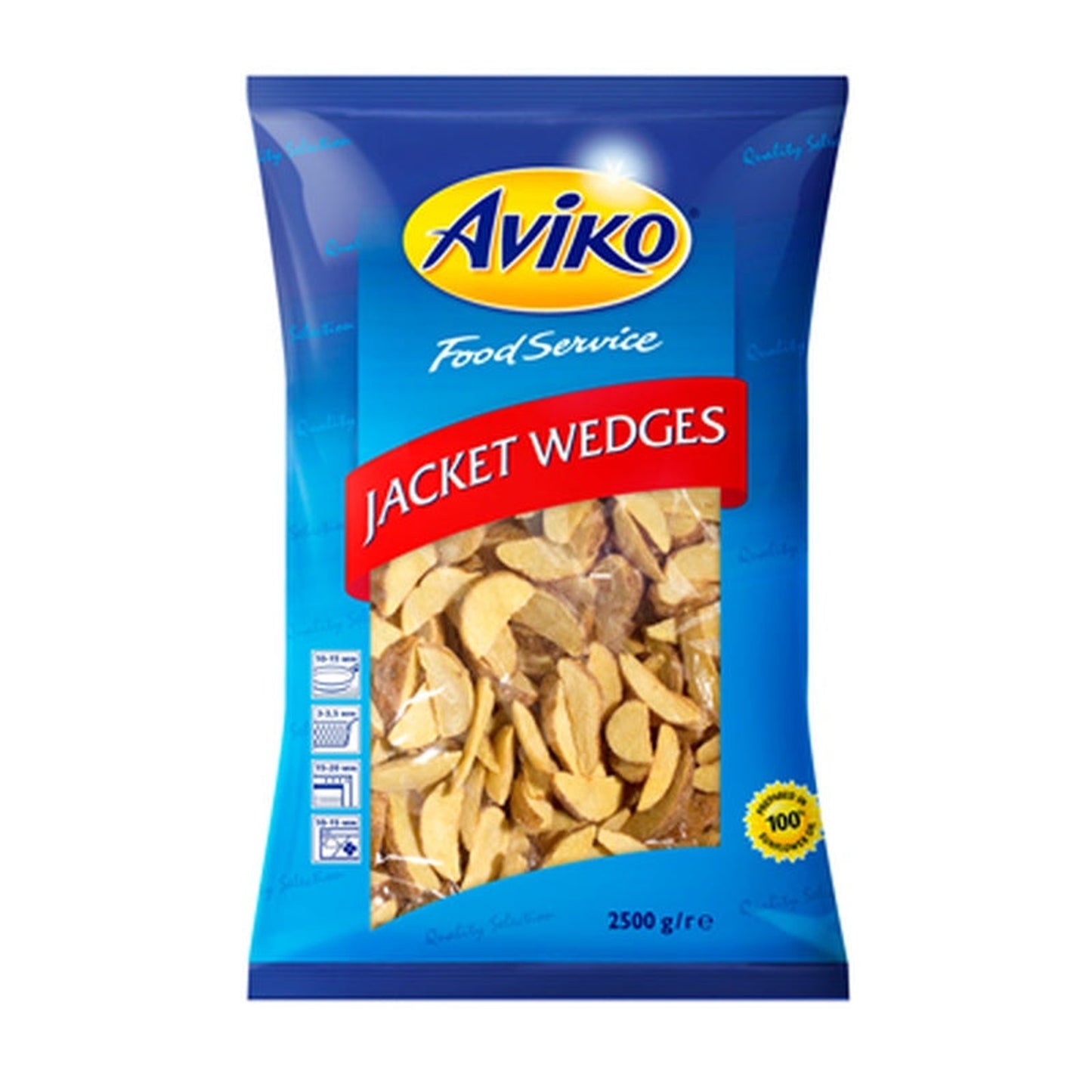 AVIKO Cartofi Wedges 2,5 Kg