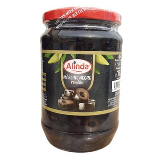 Alinda Masline Negre Rondele 335 g