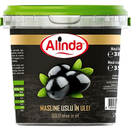 Alinda Masline Uslu in Ulei Calibrul 350 g