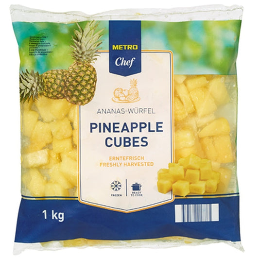Ananas Cuburi Congelat 1 Kg