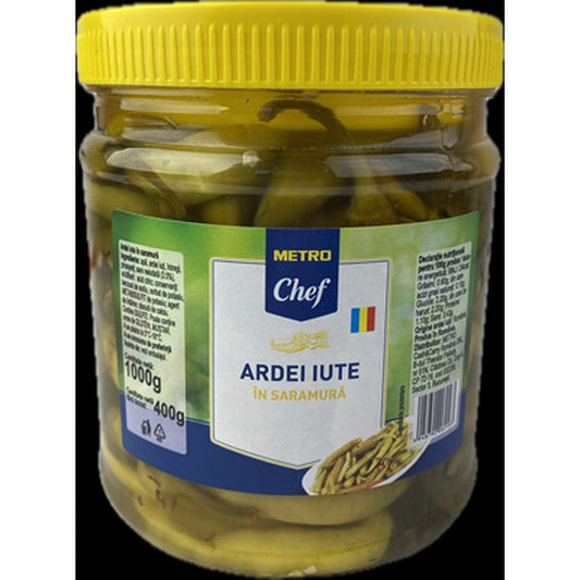 Ardei Iute in Saramura 400 g