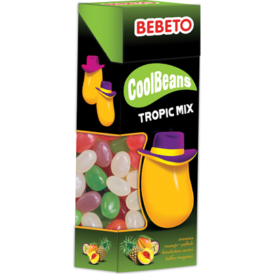 BEBETO Beans Tropic Mix 30 g - WALTI