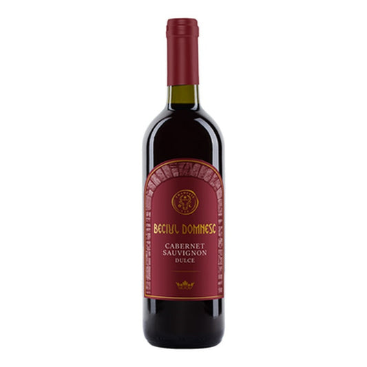 BECIUL DOMNESC Cabernet Sauvignon Vin Rosu Dulce SGR 0,75 L