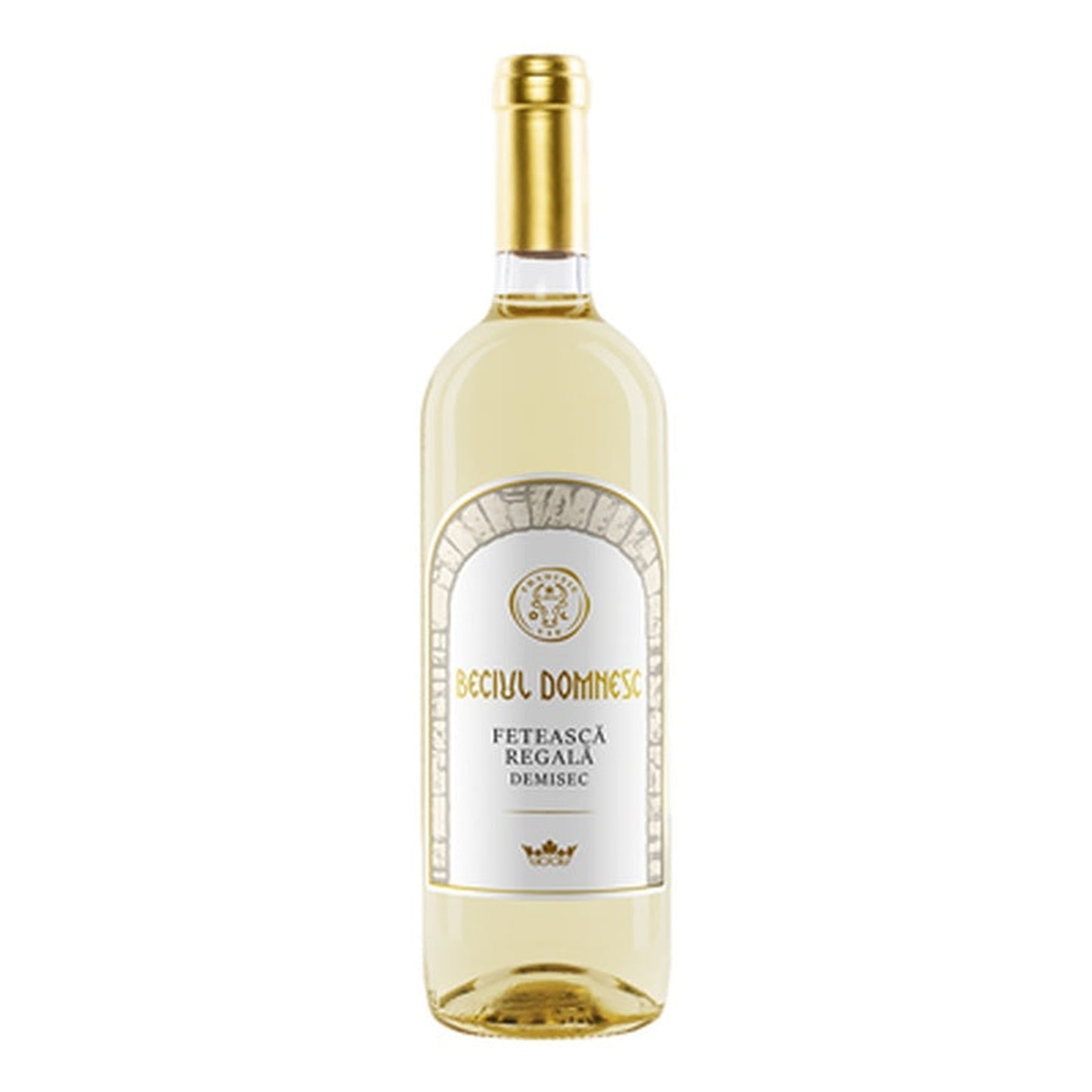 BECIUL DOMNESC Feteasca Regala Vin Alb Demisec SGR 0,75 L