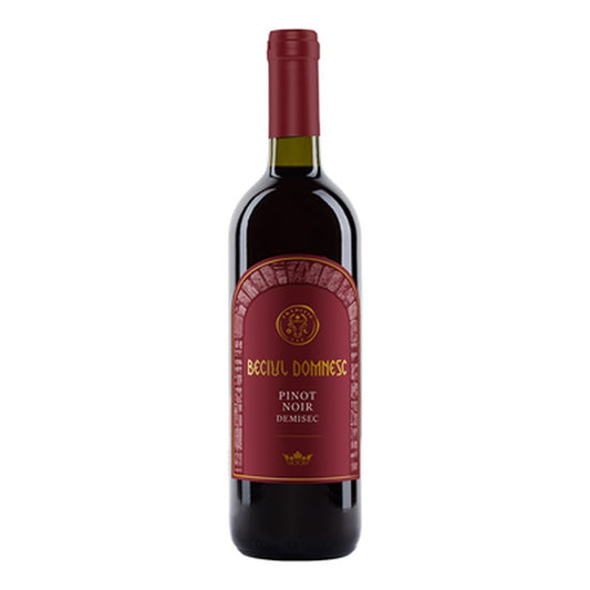BECIUL DOMNESC Pinot Noir Vin Rosu Demisec SGR 0,75 L