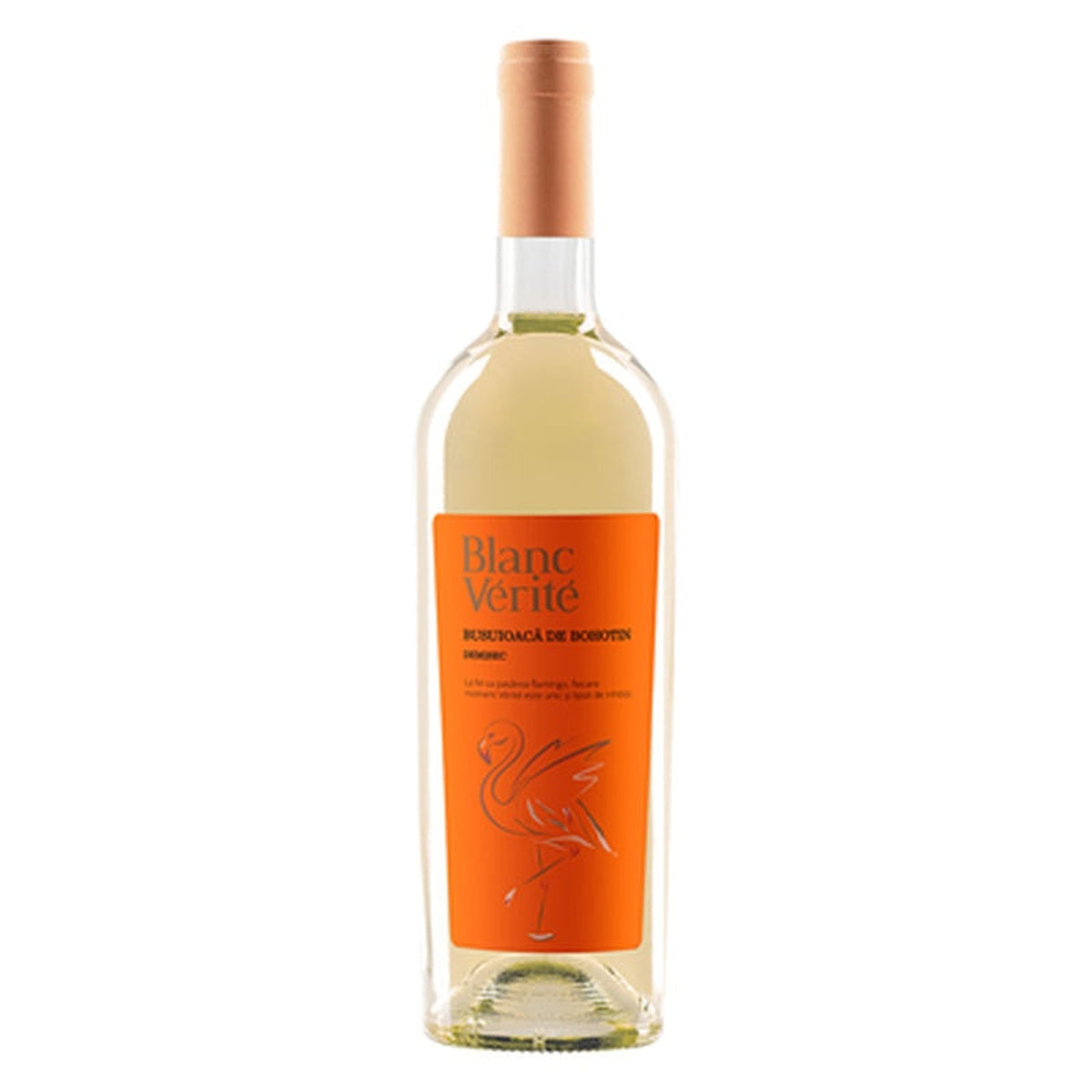 BECIUL DOMNESC ROSE VERITE Busuioaca de Bohotin Vin Alb Demisec SGR 0,75 L