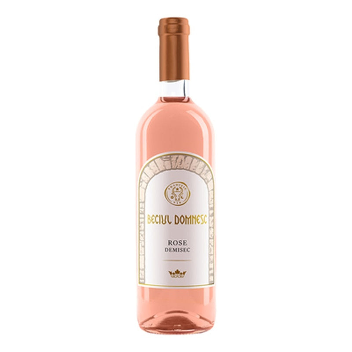 BECIUL DOMNESC Vin Rose Demisec SGR 0,75 L