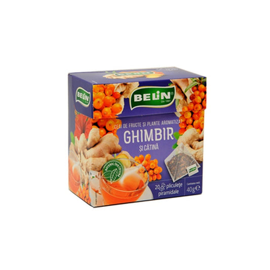 BELIN Ceai Ghimbir si Catina 40 g