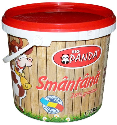 BIG PANDA Smantana 20% 5 Kg