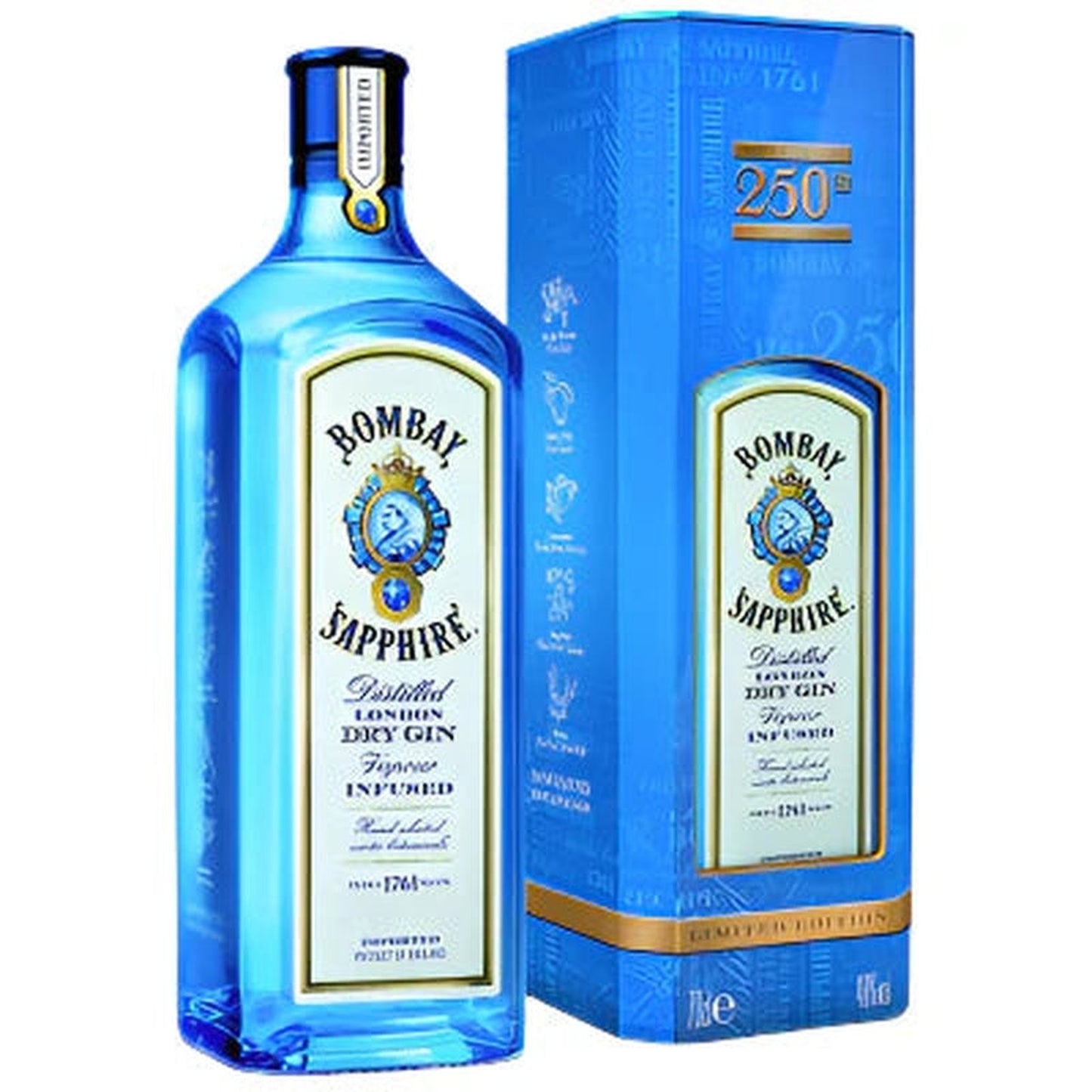 BOMBAY SAPHIRE London Dry Gin 40% SGR 0,7 L