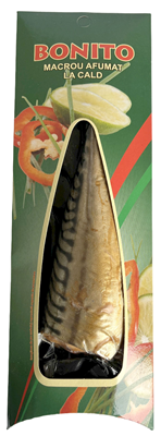 BONITO Macrou Afumat la Cald 150 g