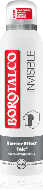 BOROTALCO Deodorant Spray Invisible 150 ml - WALTI