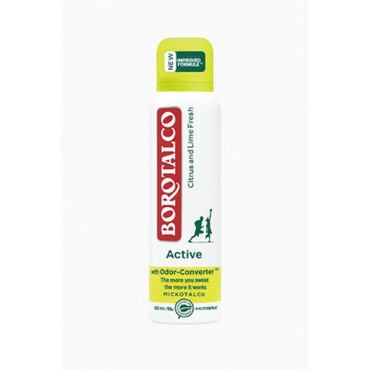 BOROTALCO Deodorant Spray Active Citrus & Lime 150 ml