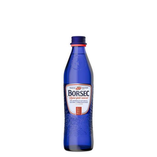 BORSEC Apa Minerala Carbogazoasa Sticla SGR 0,33 L
