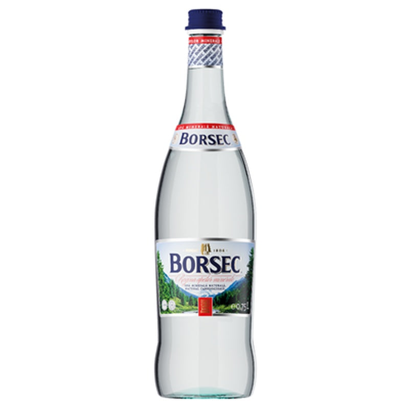 BORSEC Apa Minerala Carbogazoasa Sticla SGR 0,75 L
