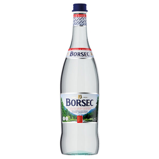 BORSEC Apa Minerala Carbogazoasa Sticla SGR 0,75 L