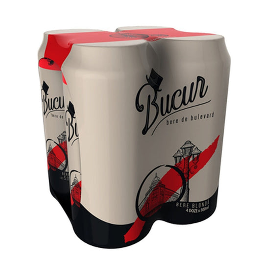 BUCUR Bere Blonda Doza SGR 1 x 0,5 L