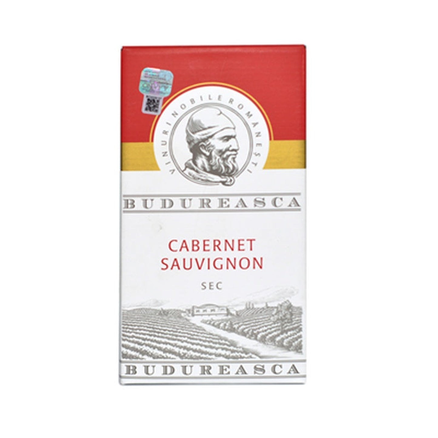 BUDUREASCA Cabernet Sauvignon Vin Rosu Sec Bag in Box 2 L