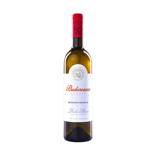 BUDUREASCA Feteasca Regala Clasic Vin Alb Demisec SGR 0,75 L