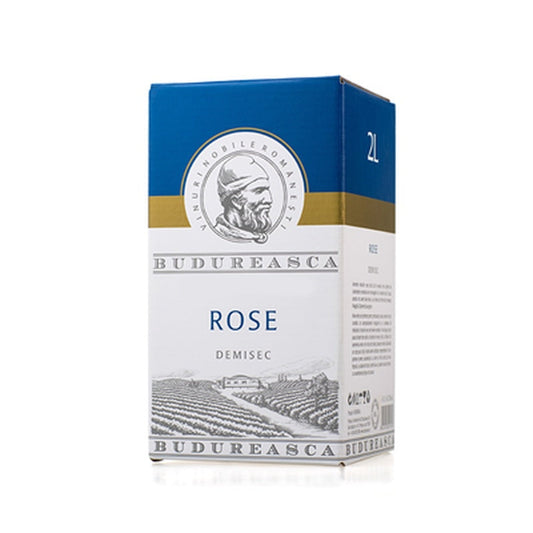BUDUREASCA Rose Demisec 2 L