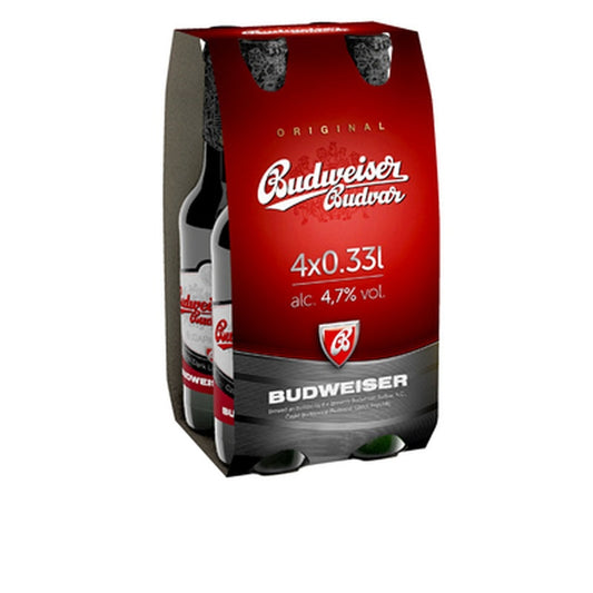 BUDWEISER BUDVAR Bere Dark SGR 4 x 0,33 L