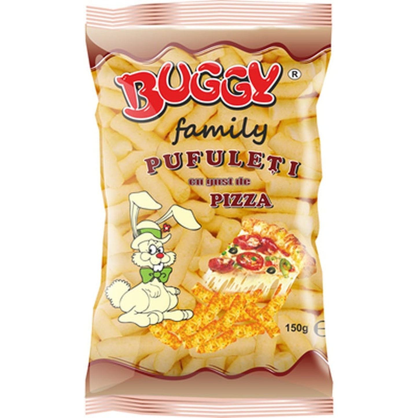 BUGGY Pufuleti Gust Pizza 150 g