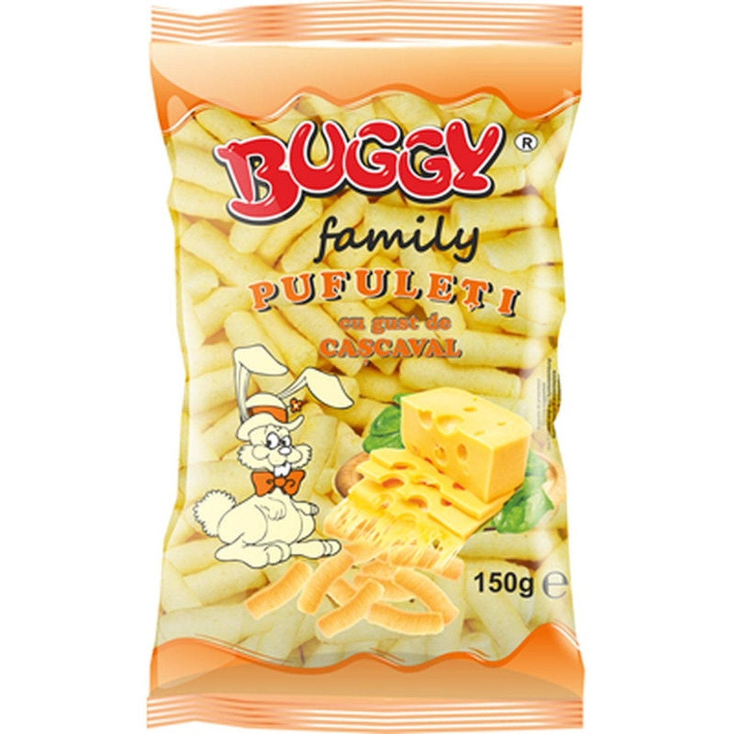 BUGGY Pufuleti cu Aroma De Cascaval 150 g