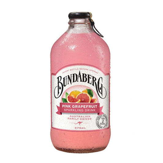 BUNDABERG Băutură Carbogazoasă Grapefruit Roz SGR 0,375 L