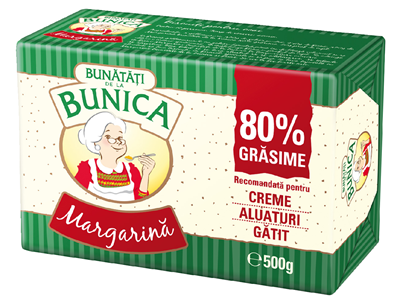 BUNICA Margarina 80% grasime 500 g