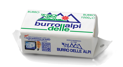 BURRO DELLE ALPI Unt 82 % 1 Kg