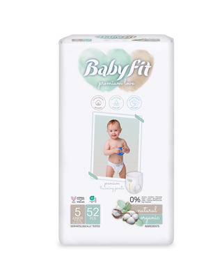 Baby fit Scutece Chilotei Junior 52 Bucati Numarul 5