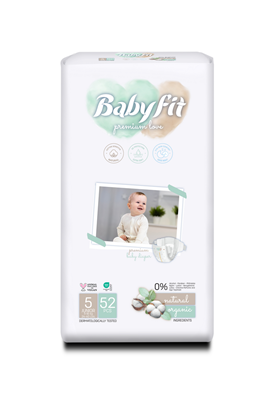 Baby fit Scutece Junior 52 Bucati Numarul 5