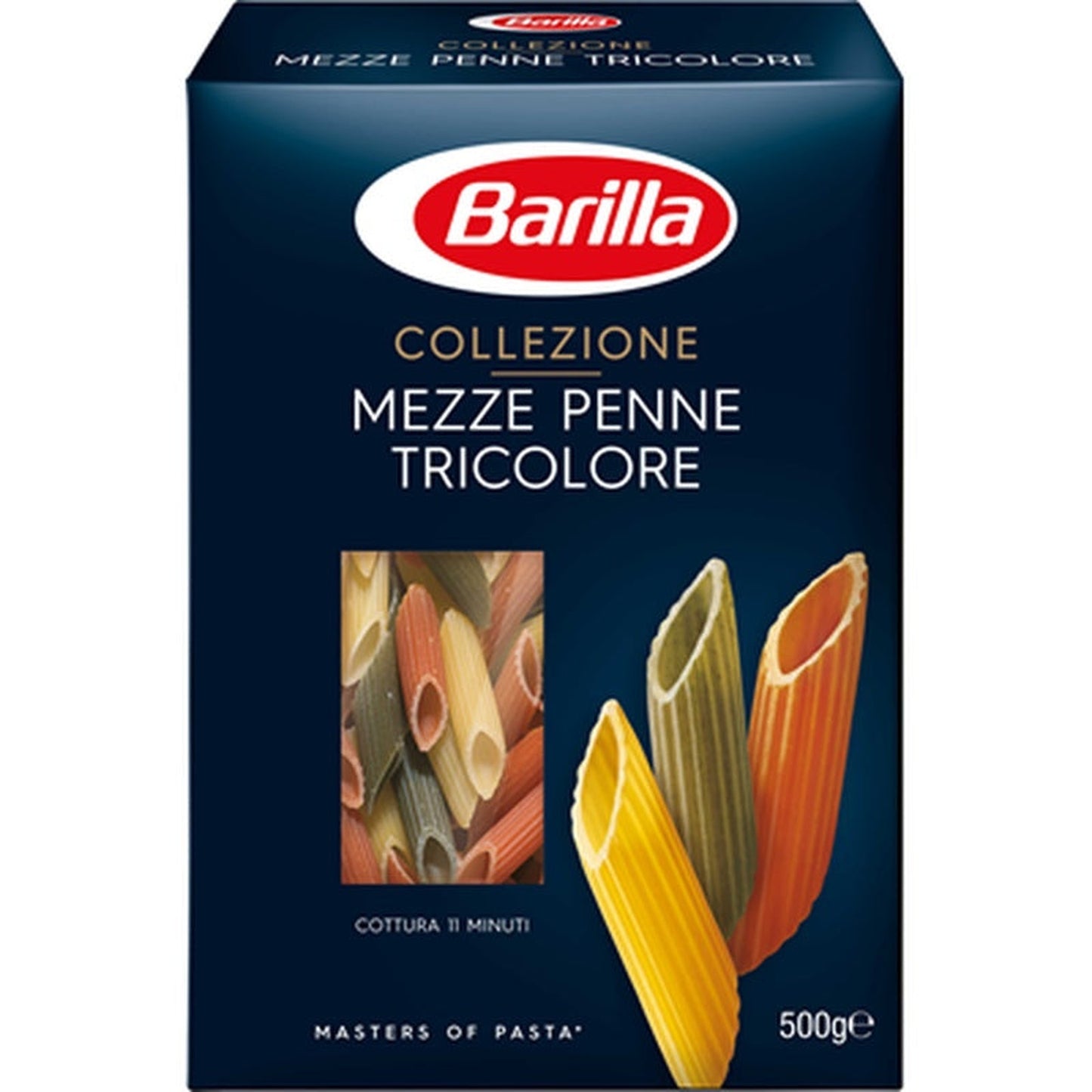 Barilla Mezze Penne Tricolore 500 g