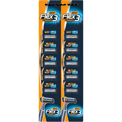 BiC Aparate de Ras Flex 3 Lame Classic HC 10 bucati