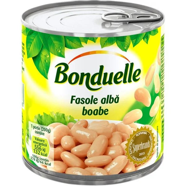 Bonduelle Fasole Alba Boabe 800 g - WALTI