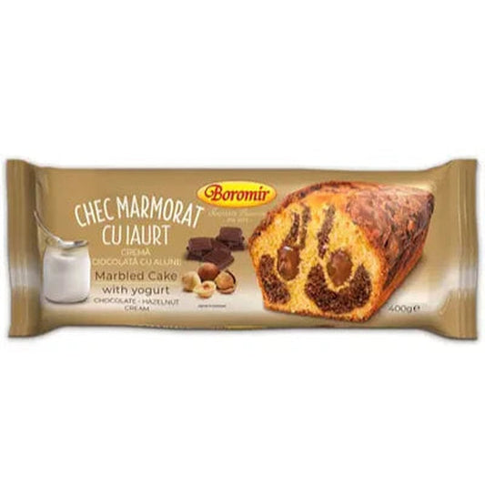 Boromir Chec cu Crema de Ciocolata si Alune 400 g
