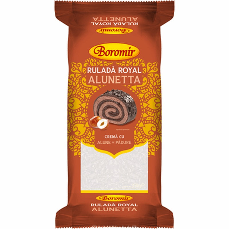Boromir Rulada Royal Crema Alune de Padure 350 g
