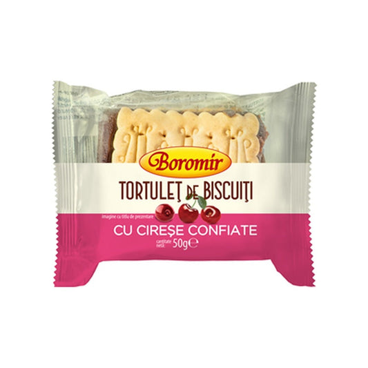 Boromir Tortulet Biscuiti cu Cirese 50 g