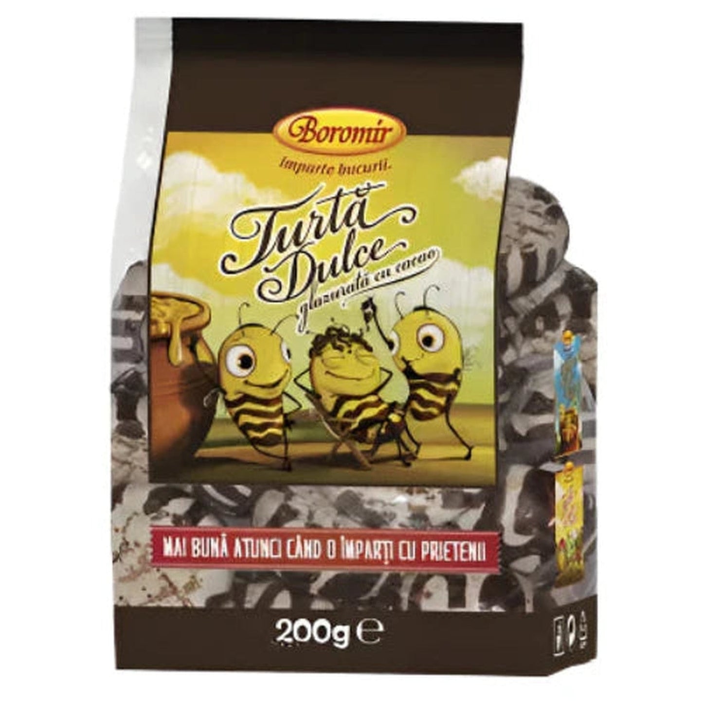 Boromir Turta Dulce cu Glazura Cacao 200 g