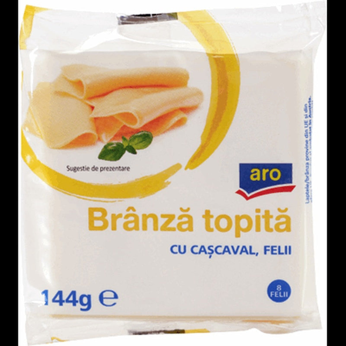 Branza Topita Felii Cascaval 144 g