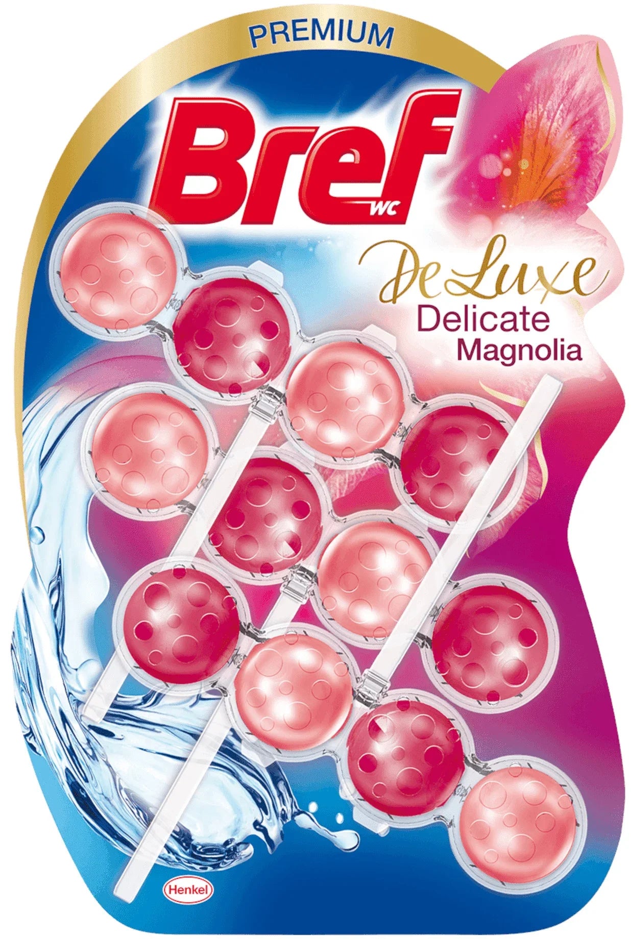 Bref Deluxe Odorizant Toaleta Magnolia 150 g - WALTI