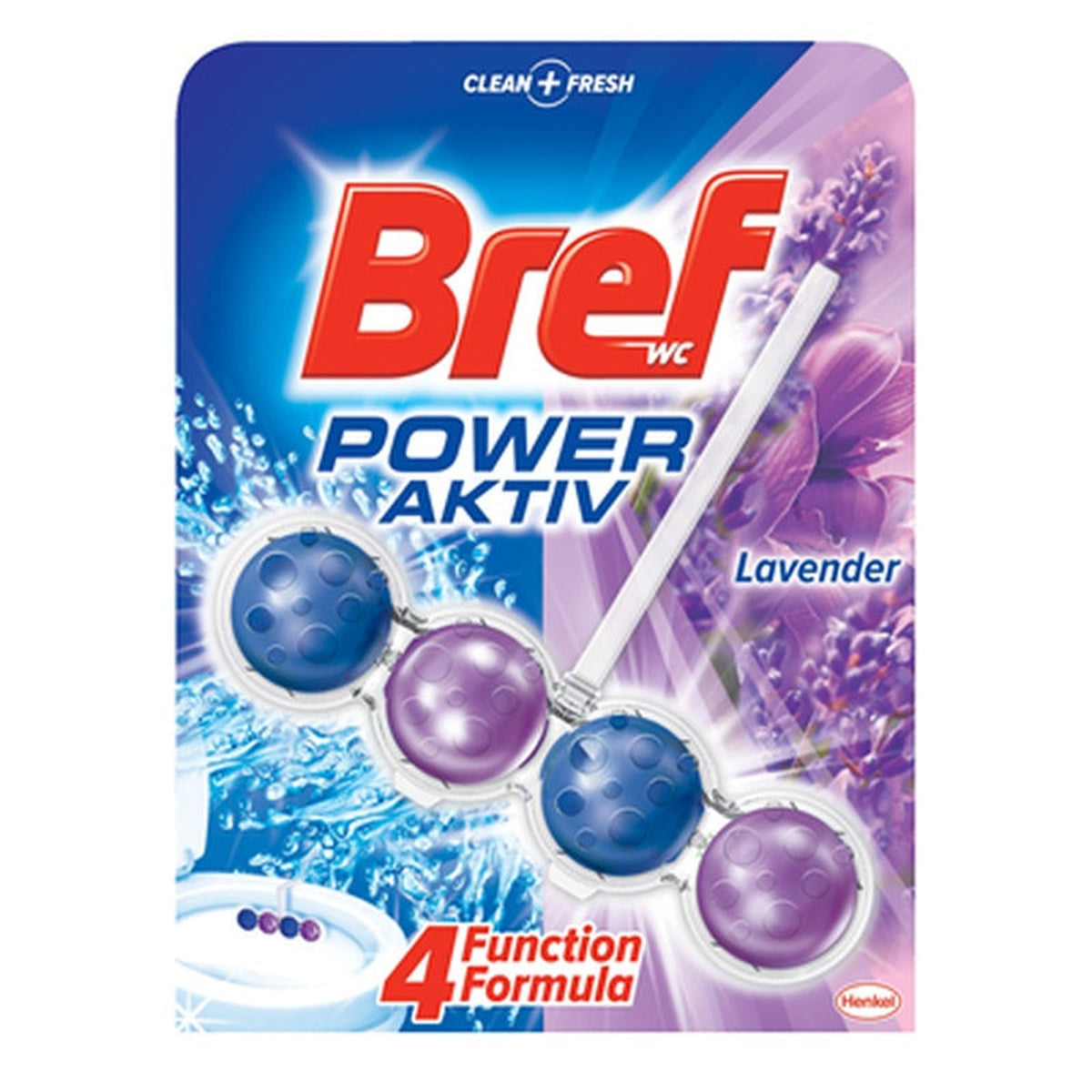Bref Power Aktiv Odorizant Toaleta Lavanda 50 g