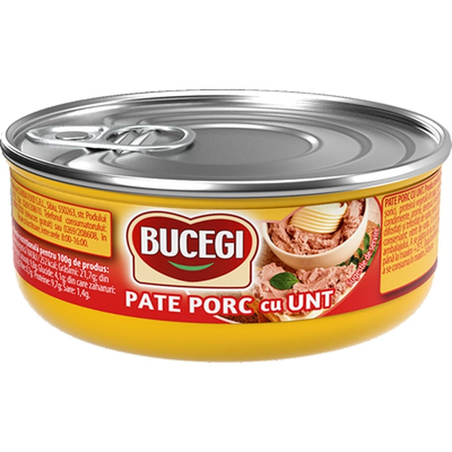 Bucegi Pate Porc cu Unt 120g