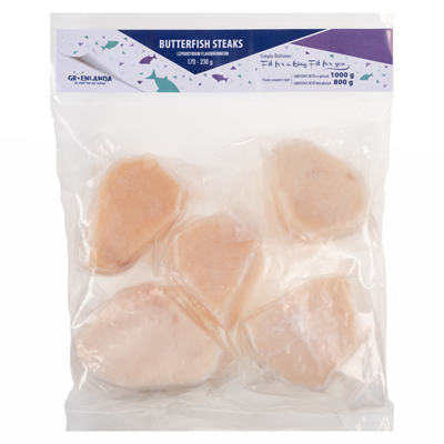 Butterfish Steak Calibru 170-230 g 800 g ❄