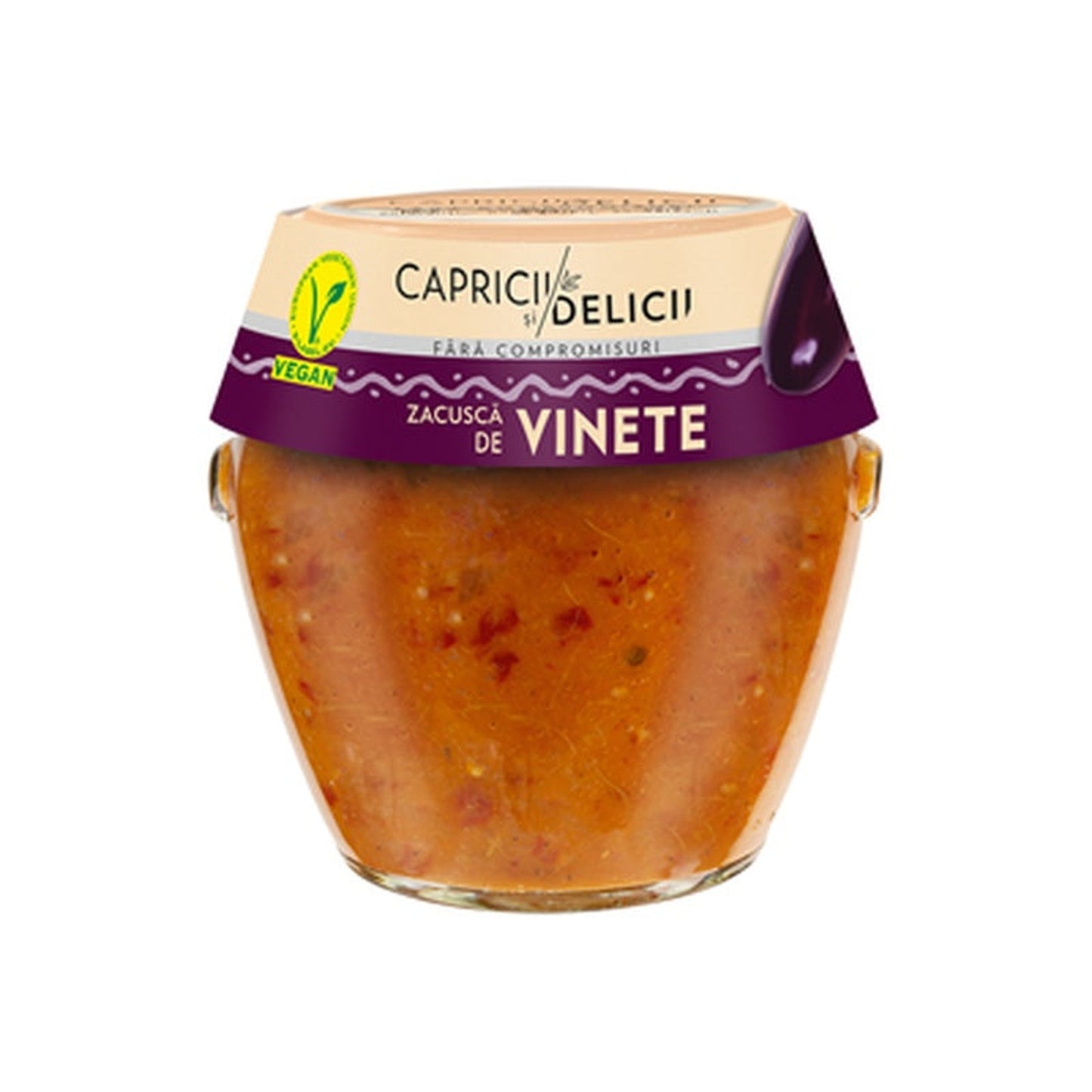 CAPRICII si DELICII Zacusca de Vinete 550 g