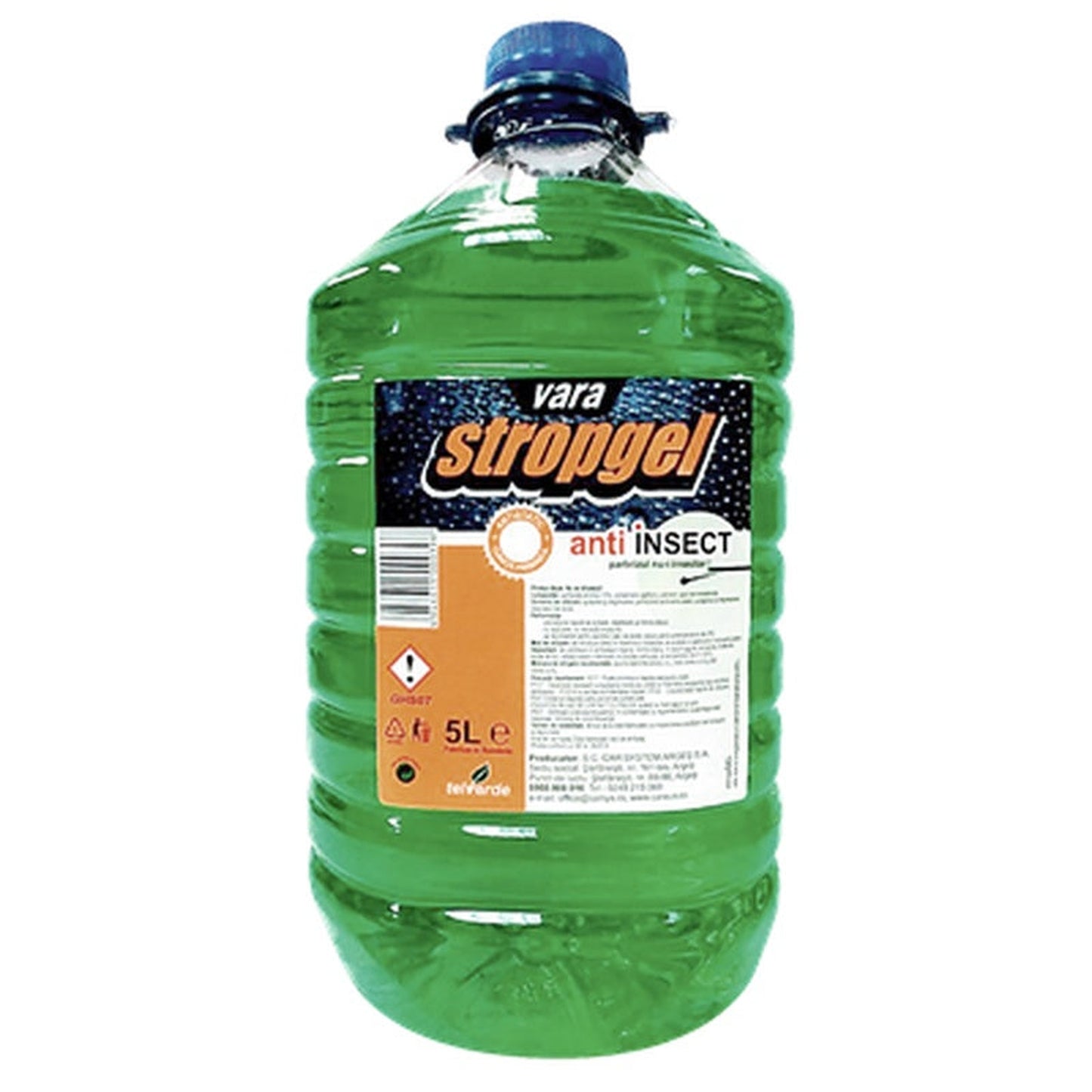 CAREUS Lichid Spalare Parbriz Vara Anti-Insecte 5 L