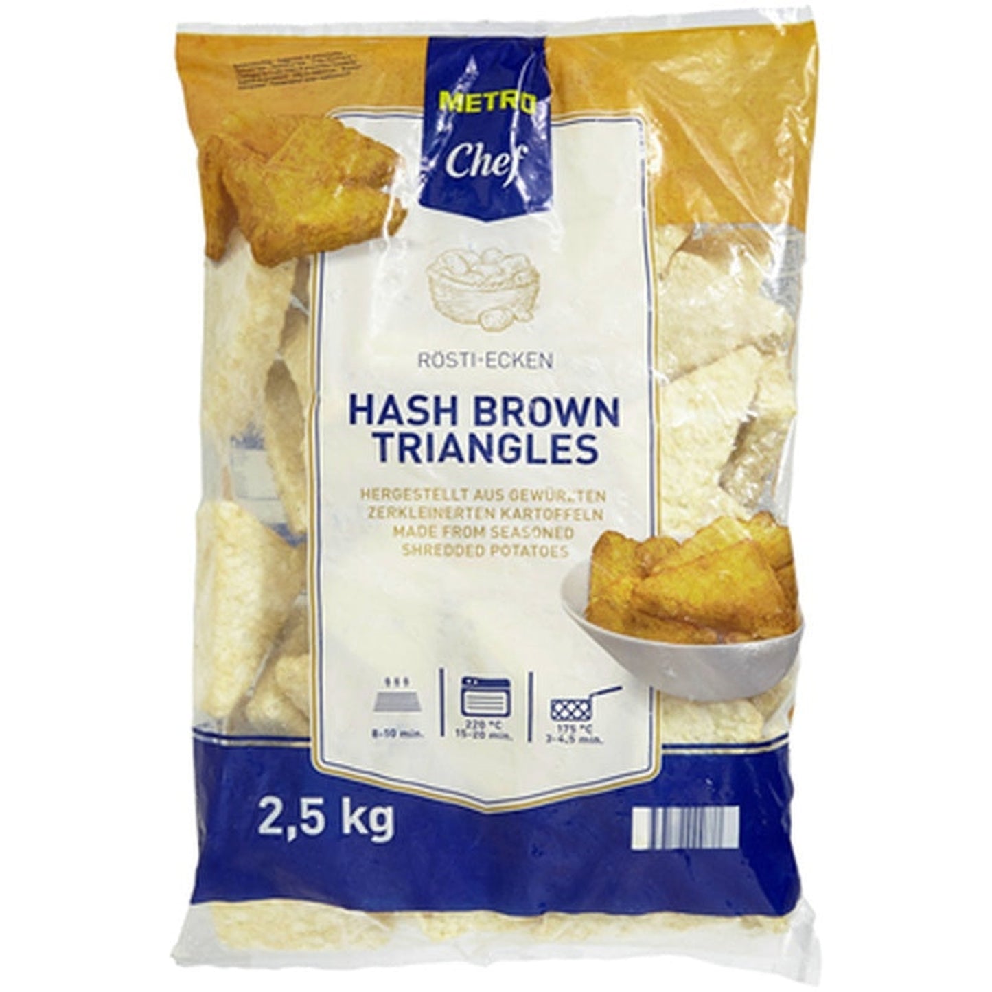 CARTOFI TRIUNGHIURI 2500 g