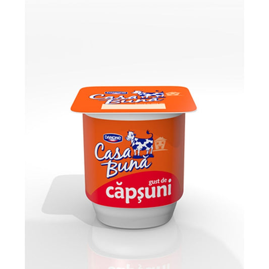 CASA BUNA Iaurt Capsuni 100 g